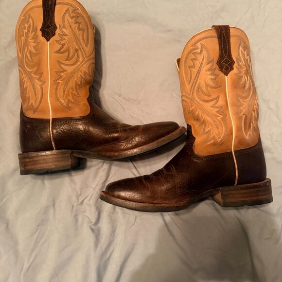 Ariat ATS Pro Leather Western Boots – Men’s Size 8D – Good Condition